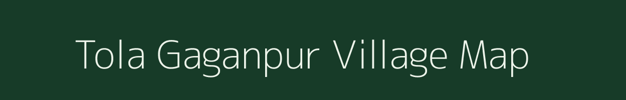 Tola Gaganpur village map in Bihar