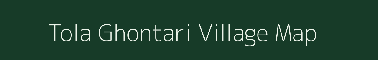 Tola Ghontari village map in Bihar