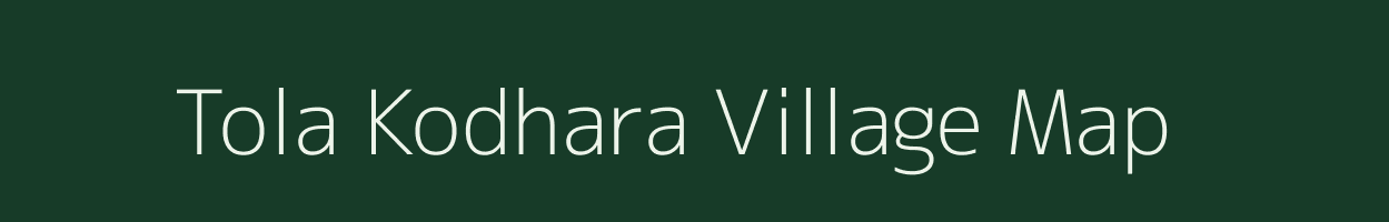 Tola Kodhara village map in Bihar