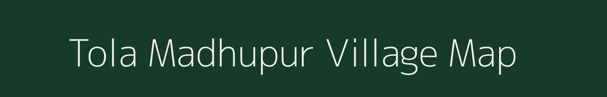 Tola Madhupur village map in Bihar