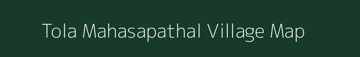 Tola Mahasapathal village map in Bihar