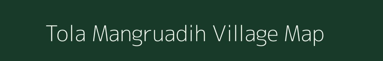 Tola Mangruadih village map in Bihar