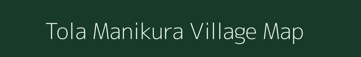 Tola Manikura village map in Bihar