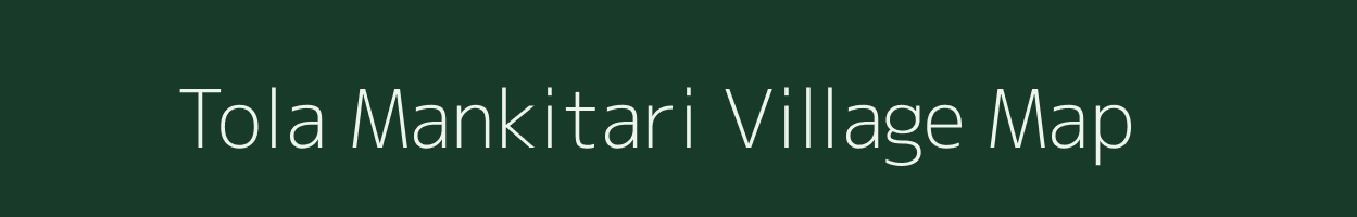 Tola Mankitari village map in Bihar