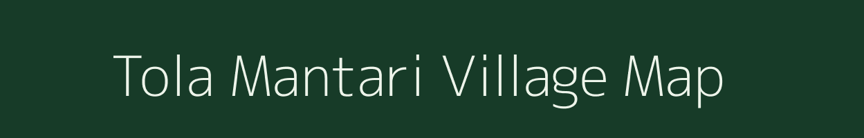Tola Mantari village map in Bihar