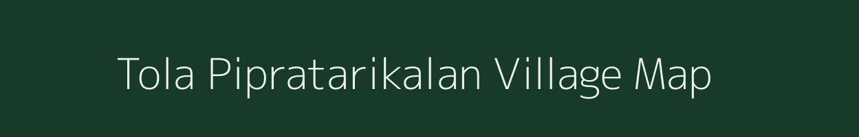 Tola Pipratarikalan village map in Bihar