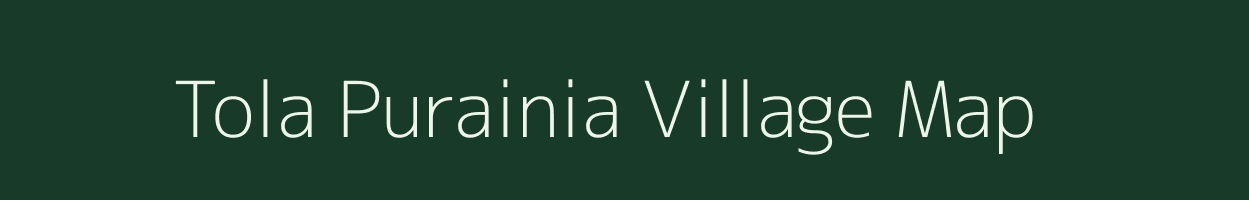 Tola Purainia village map in Bihar