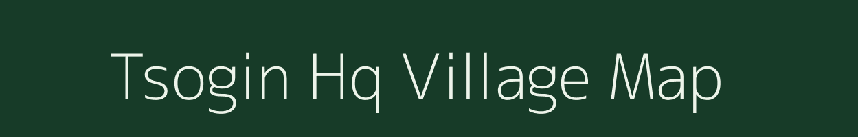 Tsogin Hq village map in Nagaland