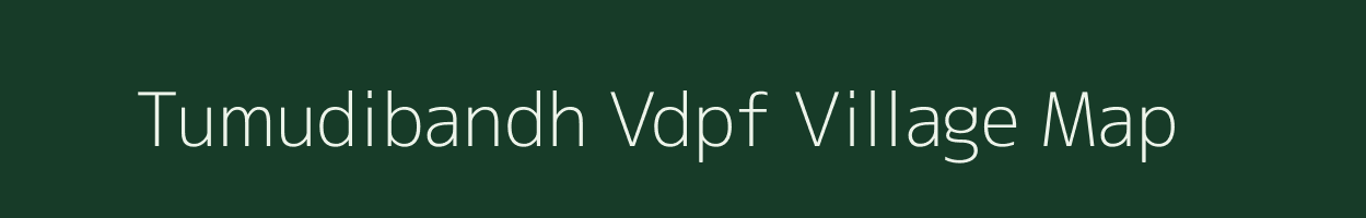 Tumudibandh Vdpf village map in Odisha