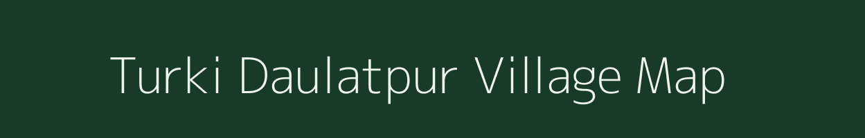 Turki Daulatpur village map in Uttar Pradesh