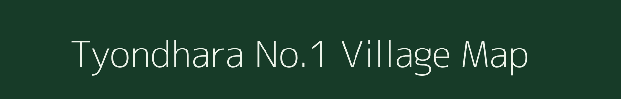 Tyondhara No.1 village map in Madhya Pradesh