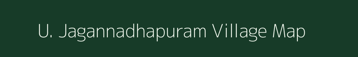 U. Jagannadhapuram village map in Andhra Pradesh