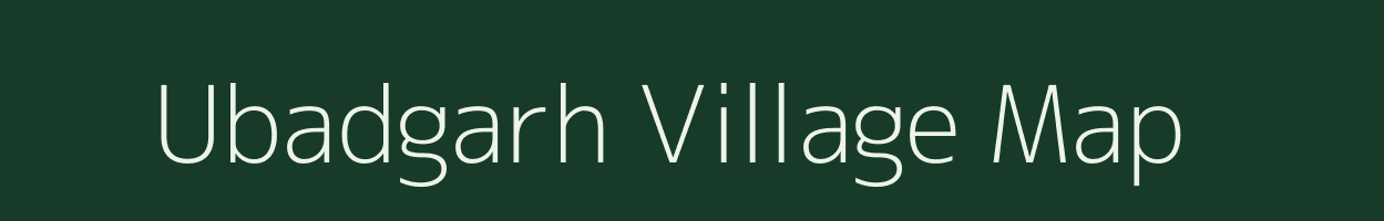 Ubadgarh village map in Madhya Pradesh