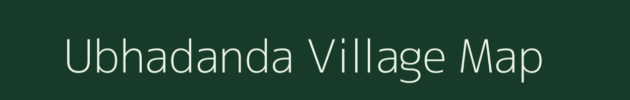 Ubhadanda village map in Maharashtra