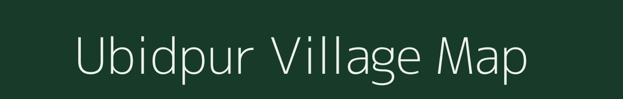 Ubidpur village map in West Bengal