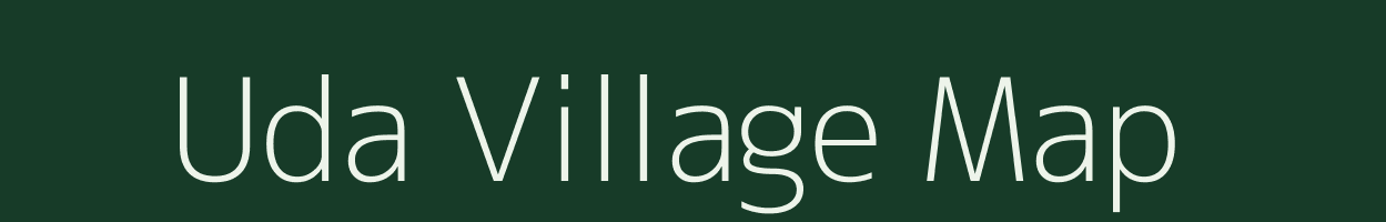 Uda village map in Madhya Pradesh