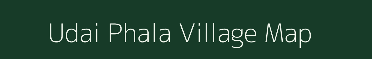 Udai Phala village map in Rajasthan