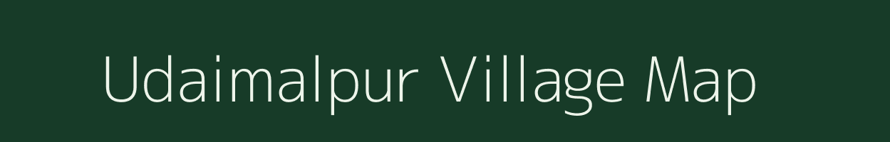 Udaimalpur village map in Uttar Pradesh