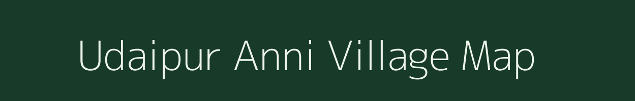 Udaipur Anni village map in Bihar