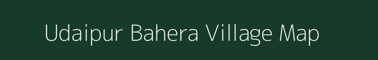 Udaipur Bahera village map in Jharkhand