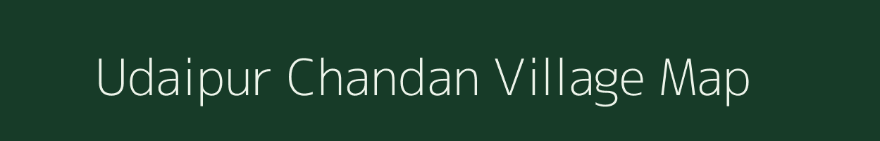 Udaipur Chandan village map in Uttar Pradesh