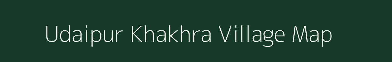 Udaipur Khakhra village map in Uttar Pradesh
