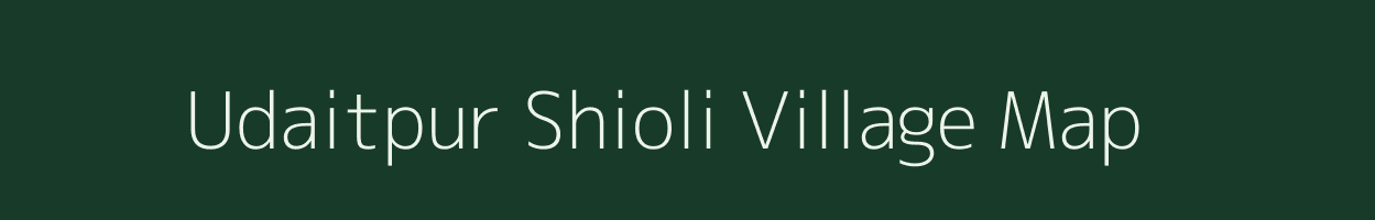 Udaitpur Shioli village map in Uttar Pradesh