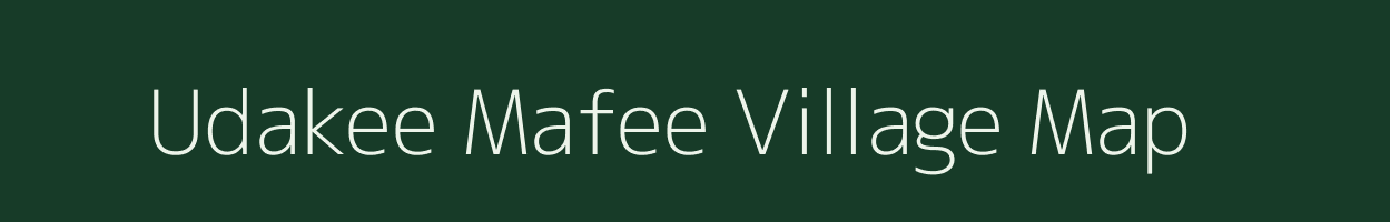 Udakee Mafee village map in Uttar Pradesh