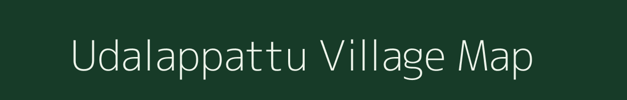 Udalappattu village map in Tamil Nadu