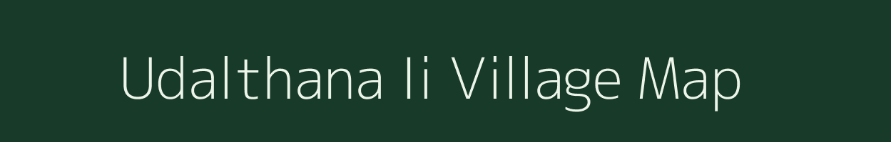 Udalthana Ii village map in Mizoram