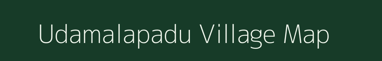 Udamalapadu village map in Andhra Pradesh