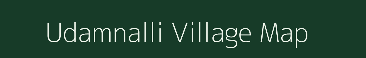 Udamnalli village map in Karnataka