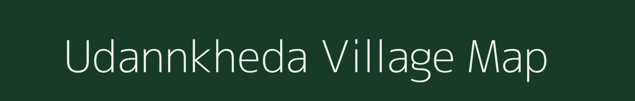 Udannkheda village map in Madhya Pradesh