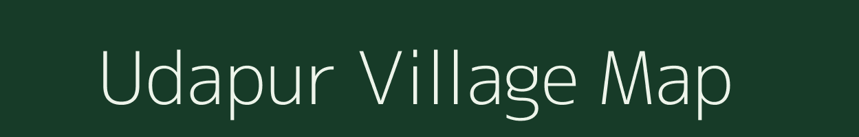 Udapur village map in Maharashtra