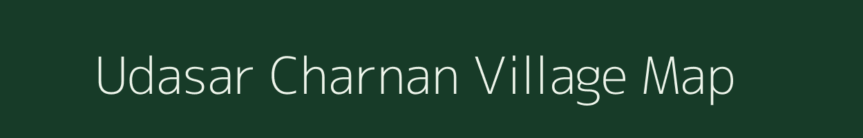 Udasar Charnan village map in Rajasthan