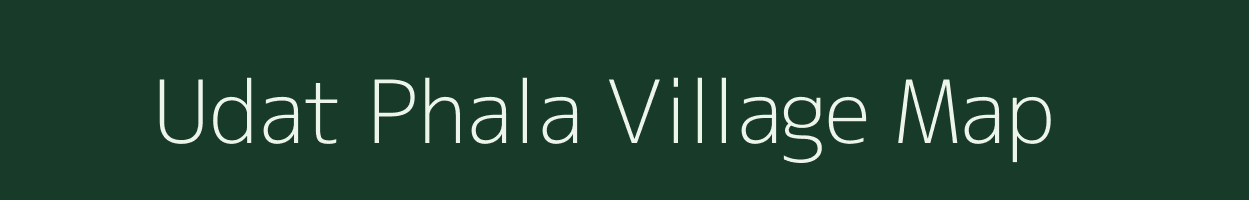 Udat Phala village map in Rajasthan