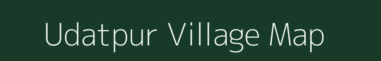 Udatpur village map in Maharashtra