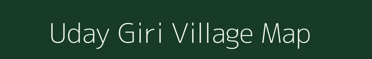 Uday Giri village map in Odisha