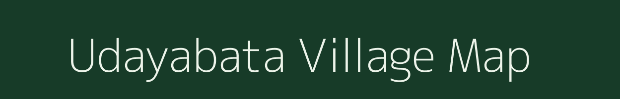 Udayabata village map in Odisha