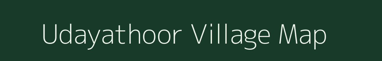 Udayathoor village map in Tamil Nadu