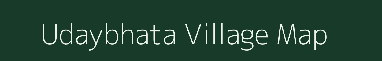 Udaybhata village map in Chhattisgarh