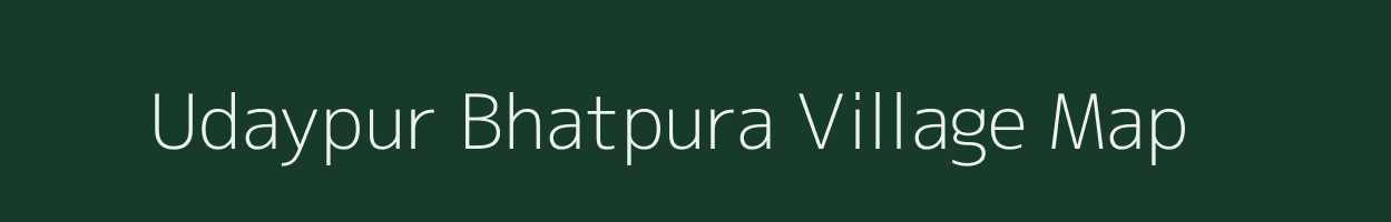 Udaypur Bhatpura village map in Uttar Pradesh