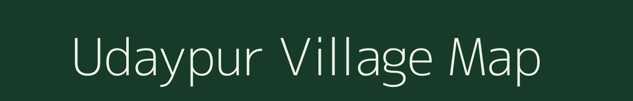 Udaypur village map in Madhya Pradesh