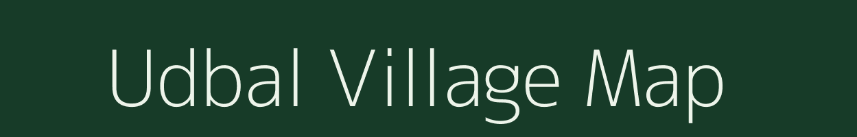 Udbal village map in Karnataka