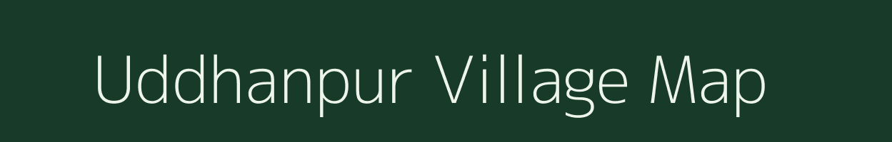 Uddhanpur village map in Uttar Pradesh