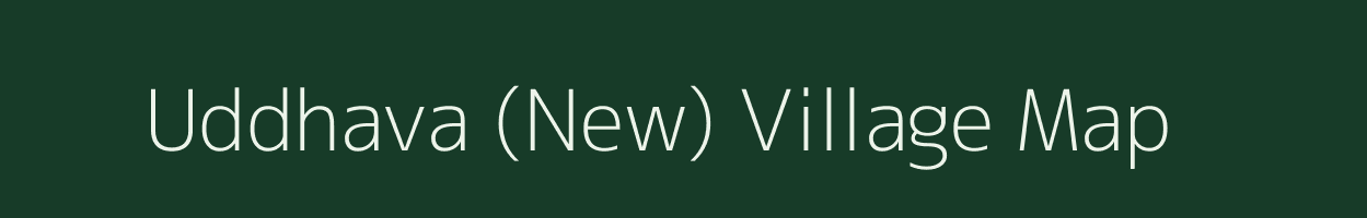 Uddhava (New) village map in Maharashtra