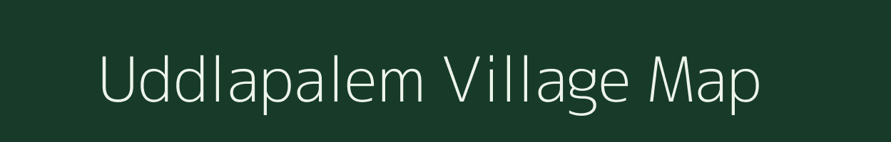 Uddlapalem village map in Andhra Pradesh