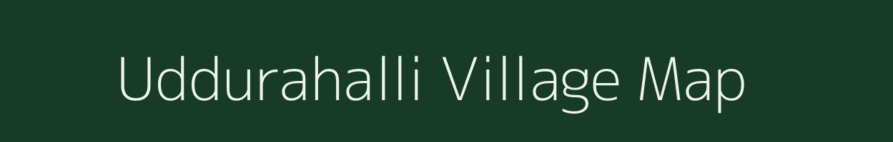 Uddurahalli village map in Karnataka