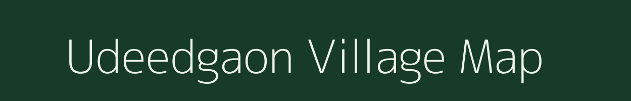 Udeedgaon village map in Chhattisgarh