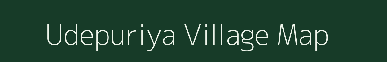 Udepuriya village map in Madhya Pradesh